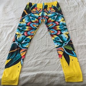 Kaleidoscope Legging Army Leggings, OS